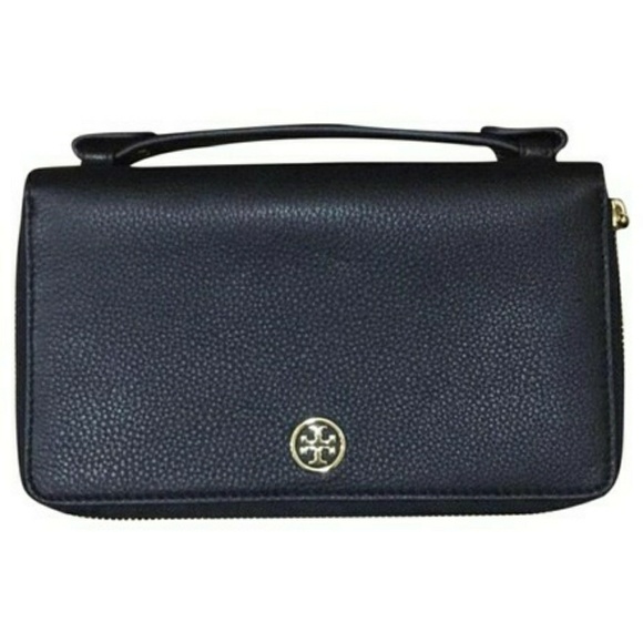 Tory Burch Handbags - Tory Burch Landon Large Travel Wallet Clutch